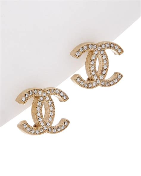 chanel cc style earrings|chanel earrings official website.